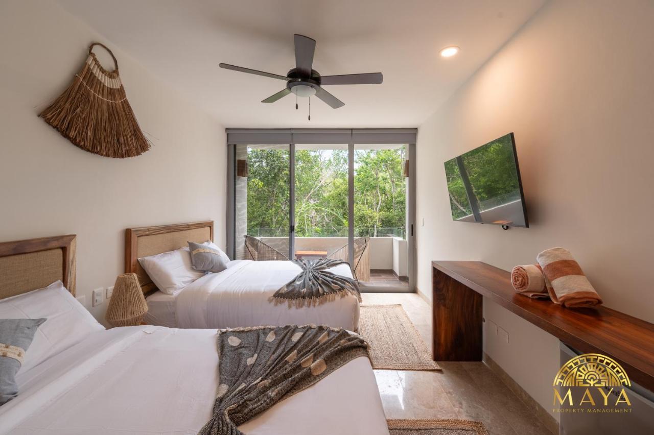 Nhoa 208A Lux 2Br Condo Jungle View In Aldea Zama Тулум Экстерьер фото