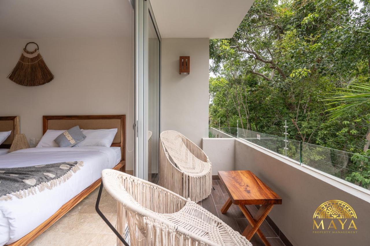 Nhoa 208A Lux 2Br Condo Jungle View In Aldea Zama Тулум Экстерьер фото